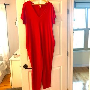 Smash + Tess red romper from first Jilly Box.